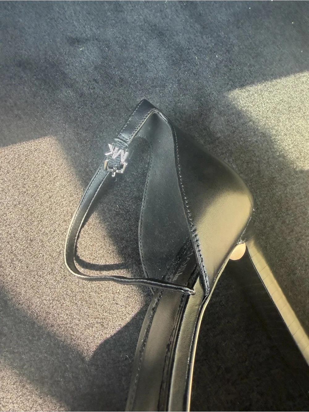 New women's Michael Kors 8.5 Black Ankle-Strap Platform Heel Sandals